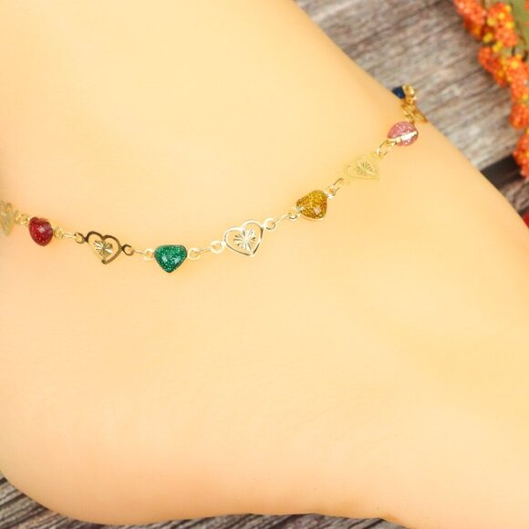 "Elegant Handmade Anklet – Delicate Jewelry for Women, MAR091952 - Picture 1 of 10